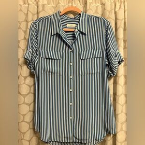 EQUIPMENT Silk Stripe Shirt